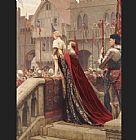 A Little Prince Likely in Time to Bless a Royal Throne by Edmund Blair Leighton